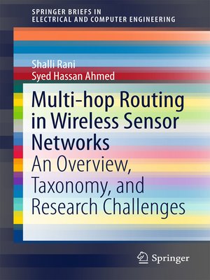 cover image of Multi-hop Routing in Wireless Sensor Networks